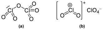 Strukturformel von Dichlorhexaoxid