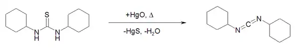 Synthese von Dicyclohexylcarbodiimid