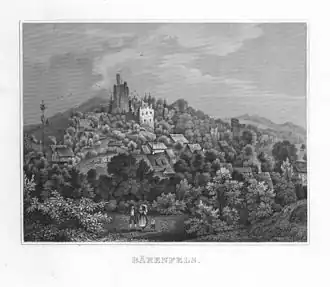 Stahlstich von 1858