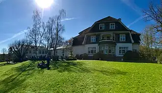 Die Villa Wewersbusch, Ostseite