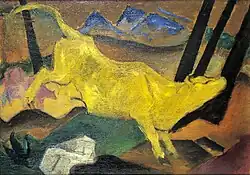 Studie, die dem endgültigen Gemälde ähnlich sieht