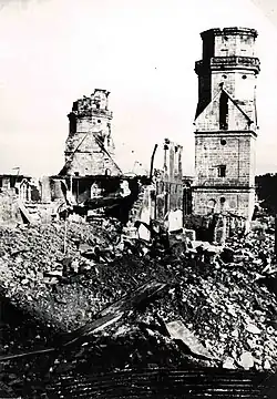 Überreste der Stadtkirche