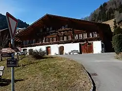 Vorderes Tal: Haus Moser, Dorf 4, 16. Jhr. (Haus 2)