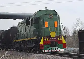 ТЭМ7-0180 in Moskau