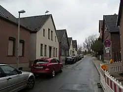 Blick in die Dieselstraße