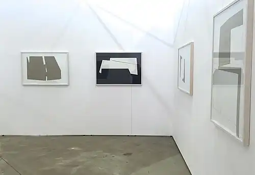 Kartonschnitte jew. 70 × 100 cm; SaarART – 11, 2017