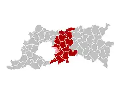 Die 14 Gemeinden im Dijleland