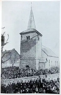 Pachten, St. Maximin, alte romanische Kirche