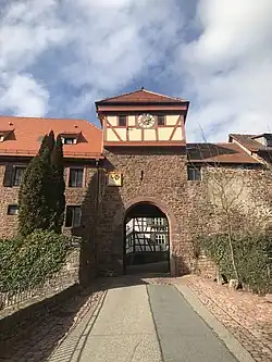 Tor der Bergfeste Dilsberg, Baden-Württemberg