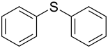 Strukturformel von Diphenylsulfid