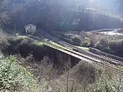 Verzweigung der Strecken nach San Giovanni in Fiore und Catanzaro bei Pedace