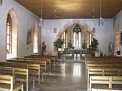 Innenraum der Kapelle