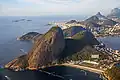Zuckerhut, Morro da Urca und andere Intrusionen in der Guanabara-Bucht/Bundesstaat Rio de Janeiro