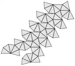 Netz eines Dodekaedersterns