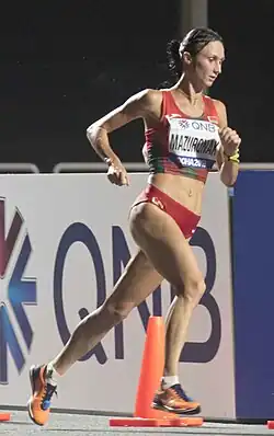 Wolha Masuronak belegte Rang sieben