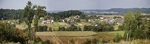 Die Ortschaft Doiber von Osten