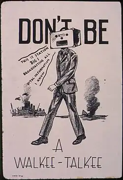 Dont't be a walkee-talkee