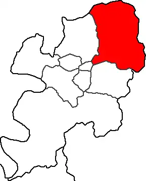 Lage von Dong-gu in Daegu