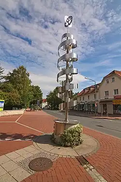 Doppelhelix als Spirale des Lebens in Wennigsen