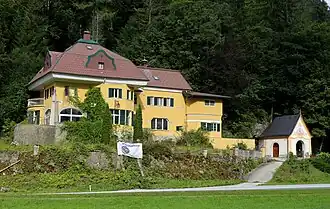 1901 – Villa mit Ölbergkapelle in Walchsee, Dorfstraße 26
