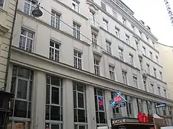 Wohn- u. Geschäftshaus für den Österr. Bühnenverein