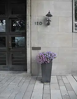 Foto eines Blumentopfs