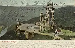 Kaiser-Wilhelm-Denkmal, Ansichtskarte um 1905