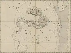 Aus der Uranometria von Johann Bayer