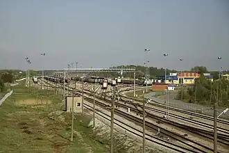 Güterbahnhof Draugystė