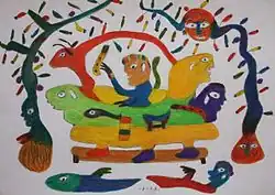 Figürliche Sänfte (2010)