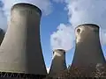 Kühltürme im Kraftwerk