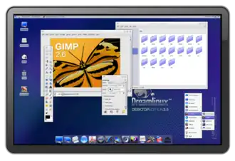 Screenshot von Dreamlinux 3.5