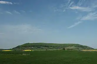 südliche Ansicht des Dreienbergs