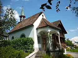 Dreifaltigkeitskapelle Mittenägeri mit Eremitenhaus