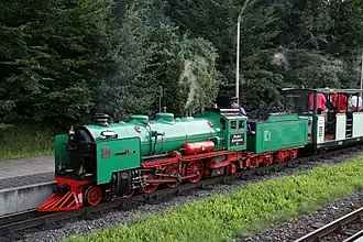 Lok 1 „Lisa“ der Dresdner Parkeisenbahn