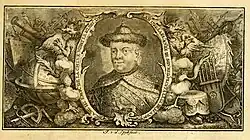 Description de la Chine., Band 1, S. 1, 1736, Der Kaiser Kang-xi (Johannes Van der Spyck)