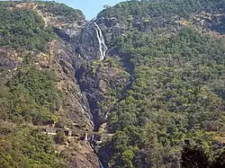 Wasserfälle in der Trockenzeit