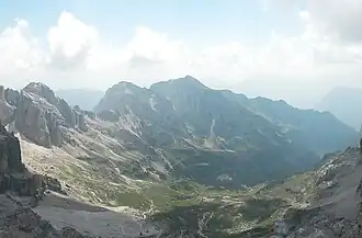 Das Val d’Ambiez mit der Ghez-Gruppe