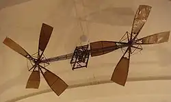 Der Dufaux-Helikopter im Musée des arts et métiers in Paris.