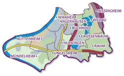 Karte von Bissingheim