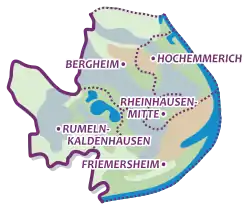 Karte von Rheinhausen-Mitte