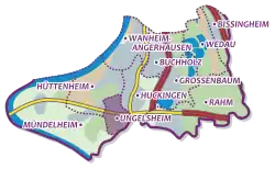 Karte von Ungelsheim