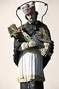 Nepomuki-Szent-János-Statue
