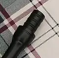 Zapfen an einer Spiel­pfeife für eine Great Highland Bagpipe vor Auf­bringen der Wicklung