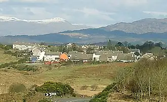 Dubeg von der A85 aus gesehen