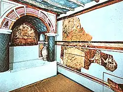 Rekonstruktion des Baptisteriums, Yale University