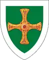 Pektorale (Brustkreuz) auf Wappen von Durham