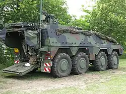 Niederländischer Boxer Commando Post