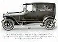 Dux Geschäftswagen, 1917