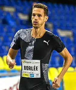 Dylan Borlée belegte Rang fünf